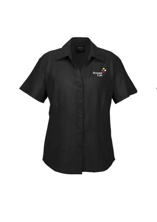 Chemise à manches courtes Oasis pour femmes – FJH