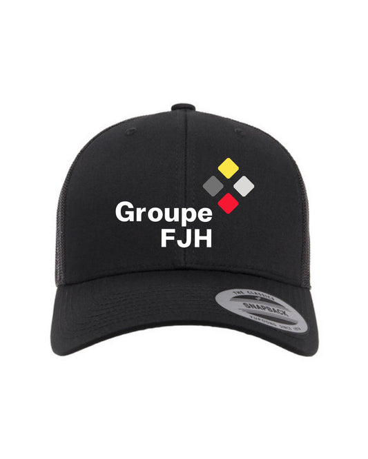 Casquette camionneur rétro YP ClassicsMD – Brodé FJH