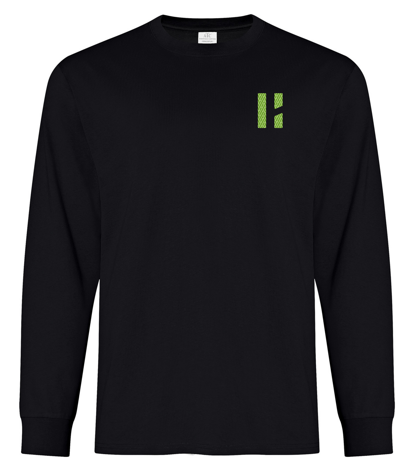 T-shirt à manches longues filé de tous les jours – Hermite