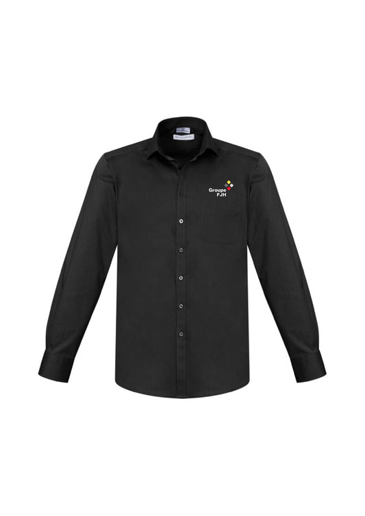 Chemise à manches longues Monaco pour hommes – FJH