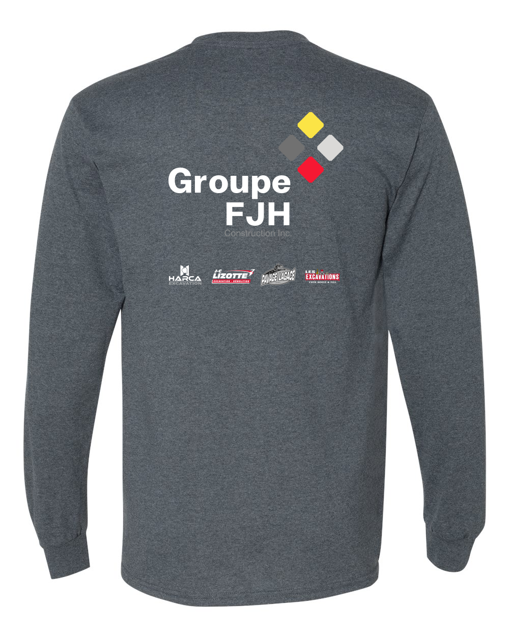 T-shirt à manches longues DryBlend® 50/50 – FJH