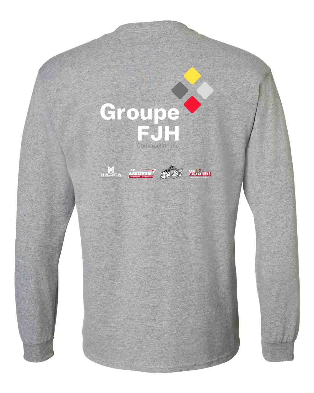 T-shirt à manches longues DryBlend® 50/50 – FJH