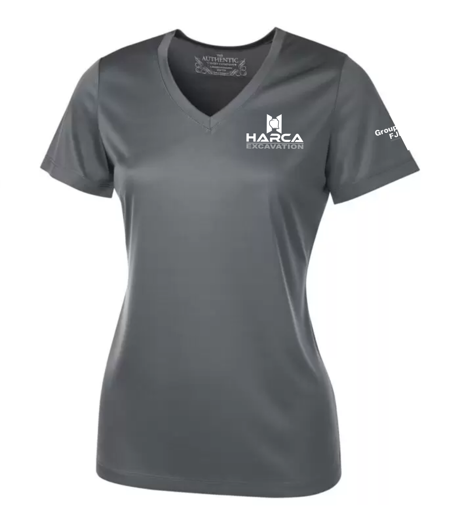 T-shirt à manches courtes col en V Pro Team pour femmes – Harca