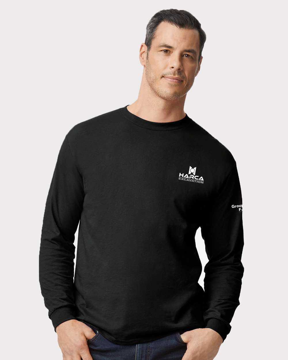 T-shirt à manches longues DryBlend® 50/50 – Harca
