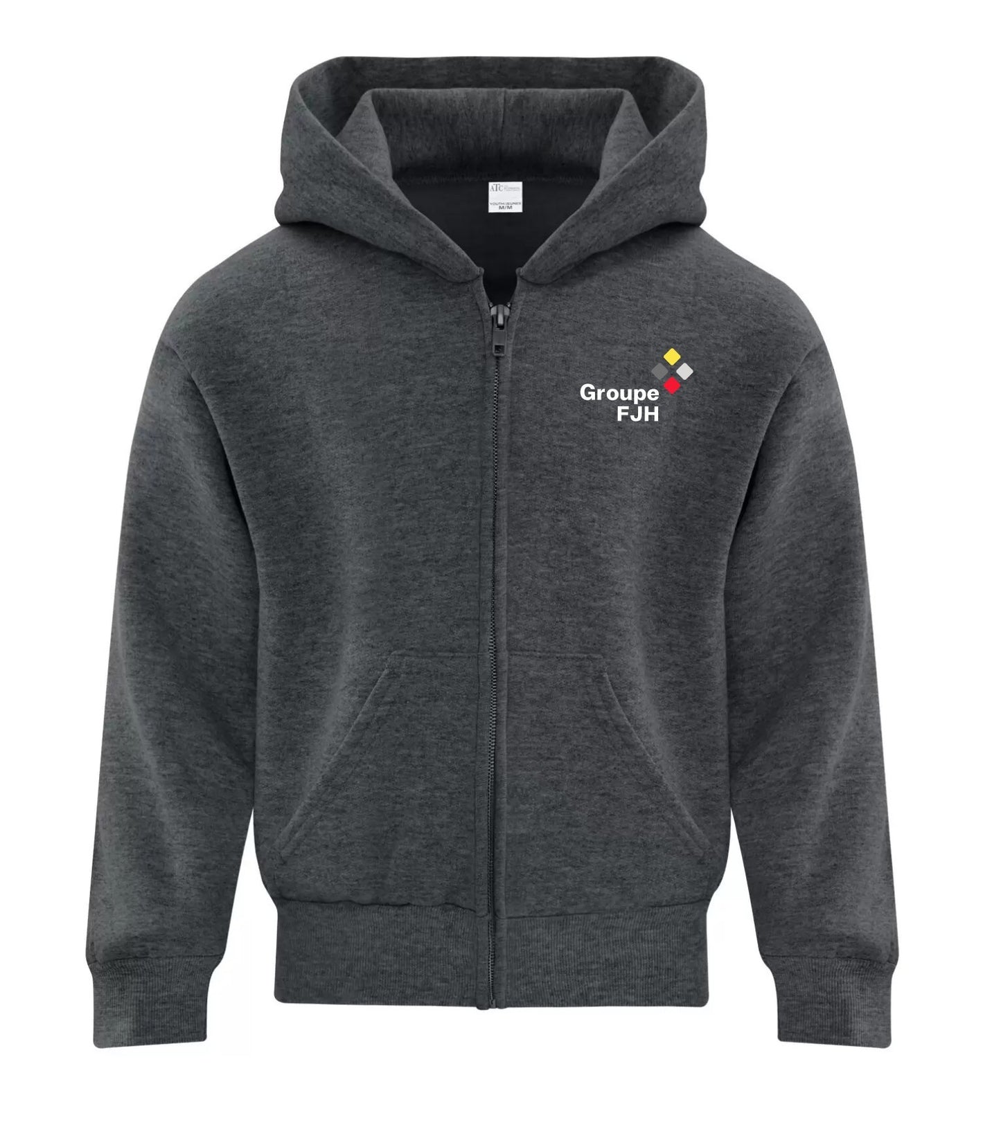 Chandail à capuchon zippé Everyday pour jeunes – FJH