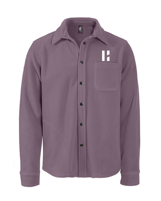 Surchemise boutonnée en polar unisexe – Hermite