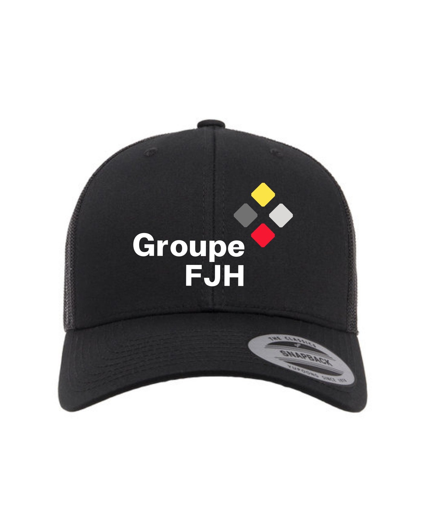 Casquette camionneur rétro YP ClassicsMD – Brodé FJH