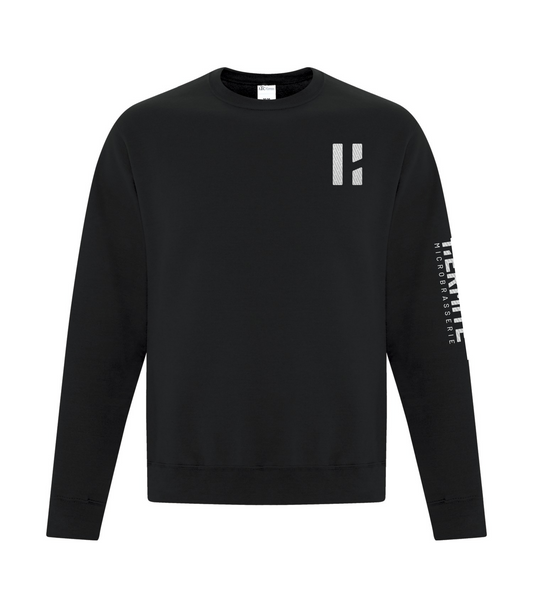 Chandail en molleton à col rond de tous les jours – Hermite