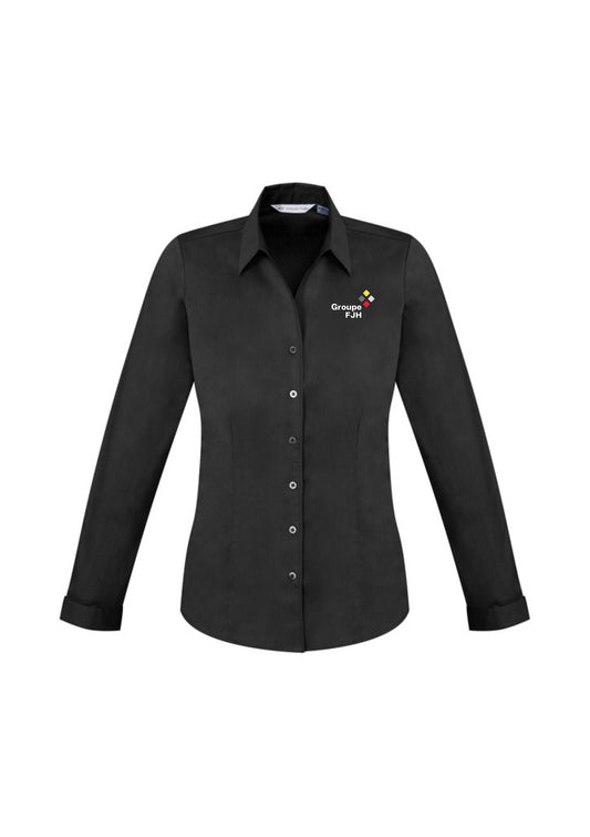Chemise à manches longues Monaco pour femmes – FJH