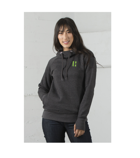 Chandail à capuchon en molleton Vintage Esactive pour femme – Hermite